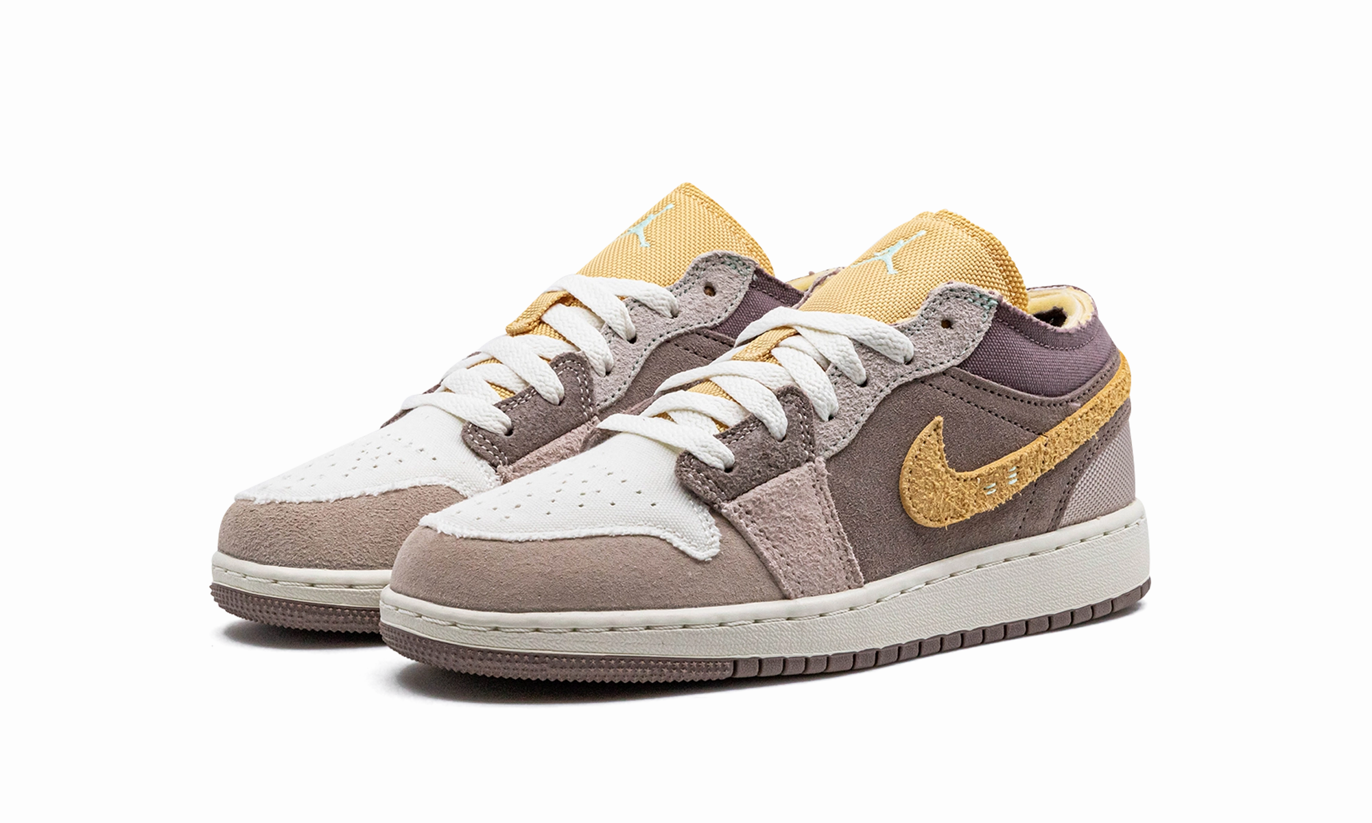 Jordan 1 Low SE Craft GS "Taupe Haze" Chic Design Structured sole