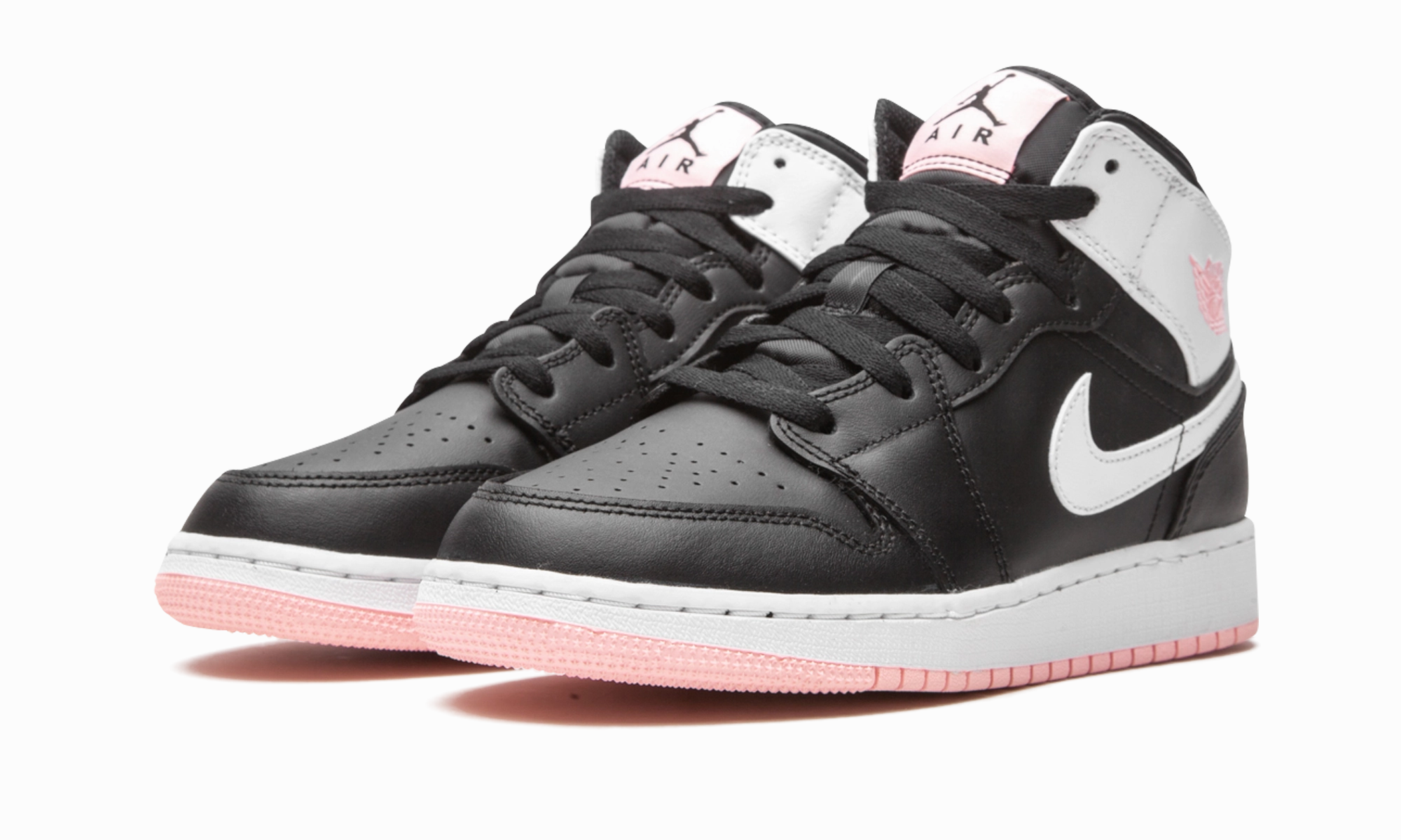 Aerodynamic Form Supportive Lining Air Jordan 1 Mid GS "Arctic Punch"