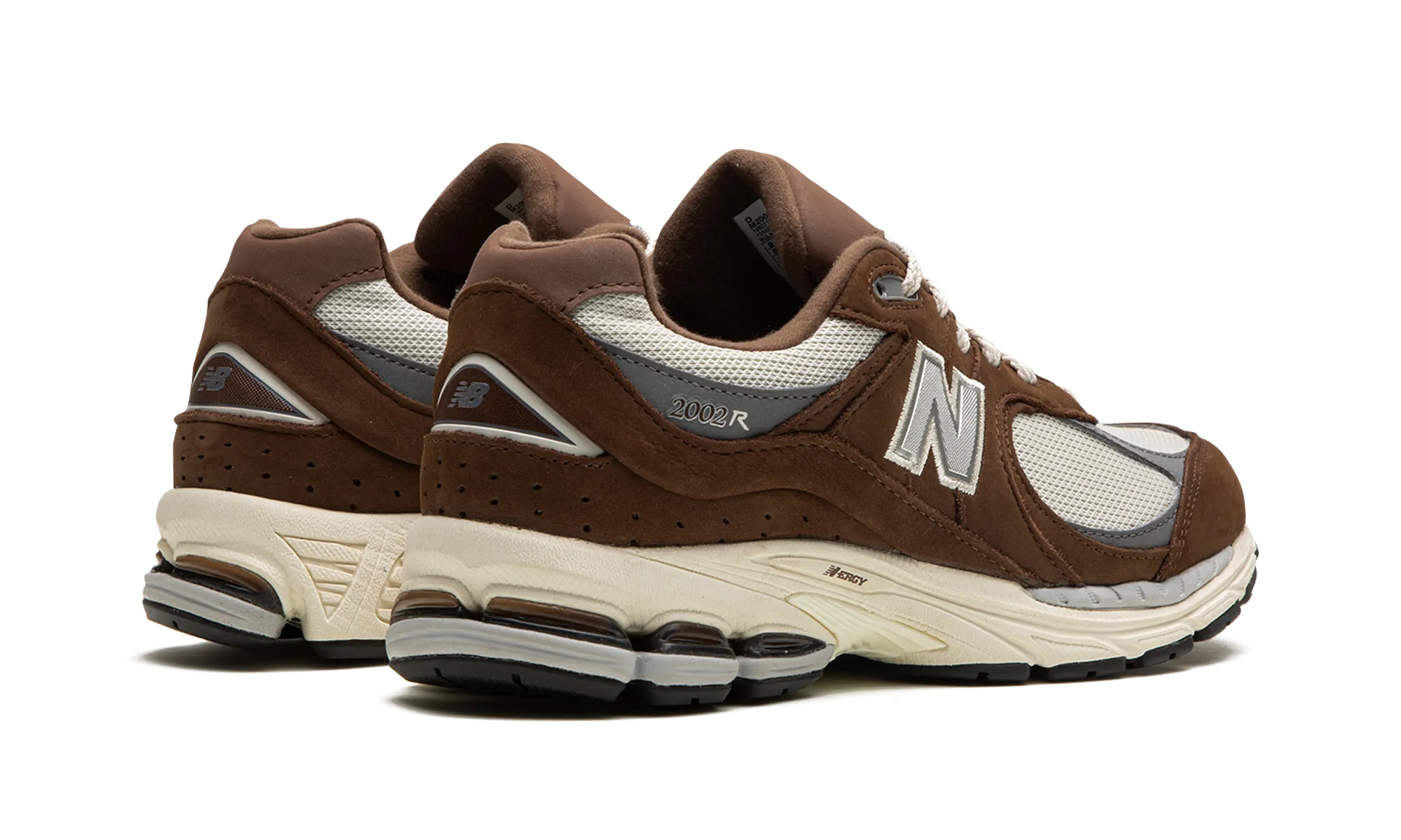 2002R "Brown / Beige" Casual Look Shockproof Heel