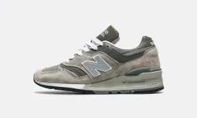 997 "MiUSA Grey" cold - weather running shoes fluorescent running shoes