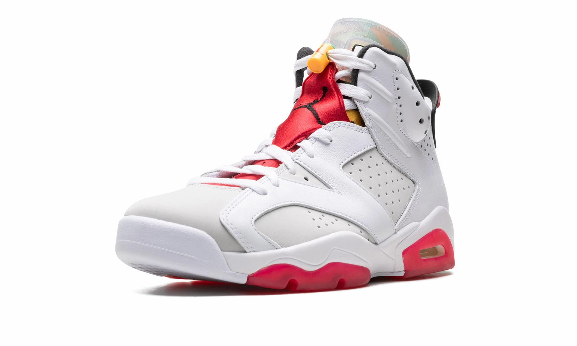 Air Jordan 6 Retro "Hare" running for team building