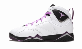 Air Jordan 7 Retro GS "Fuchsia Glow" running on sand shoes weekday run