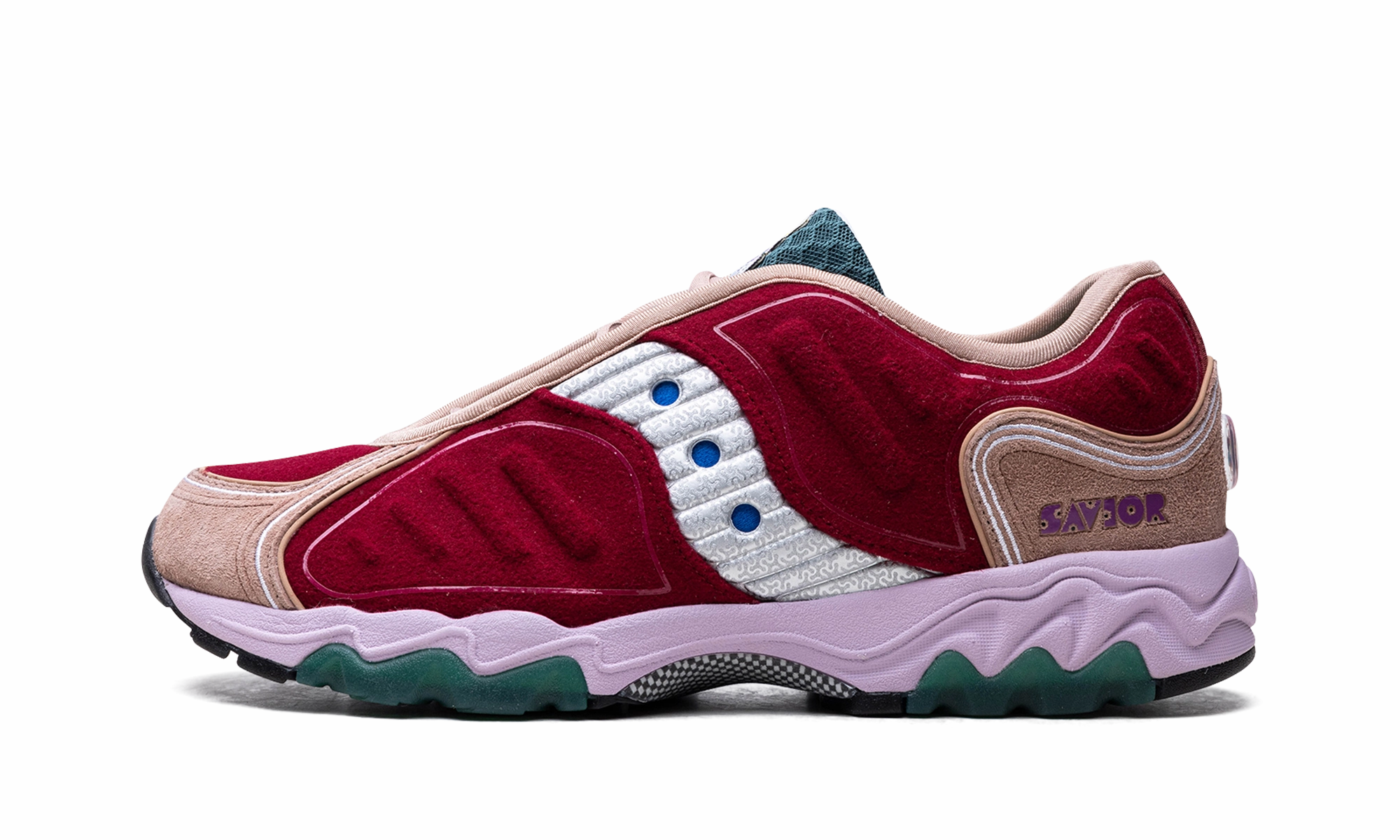 Neutral Color treadmill running shoe space Matrix "Jae Tips - Burgundy"