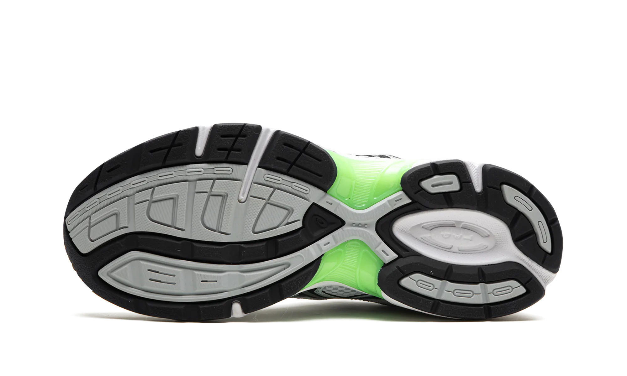 Gel-1130 "Mid Grey / Lime" foot - protection running shoes