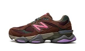 customizable running shoes 9060 "Rich Oak / Burgundy"