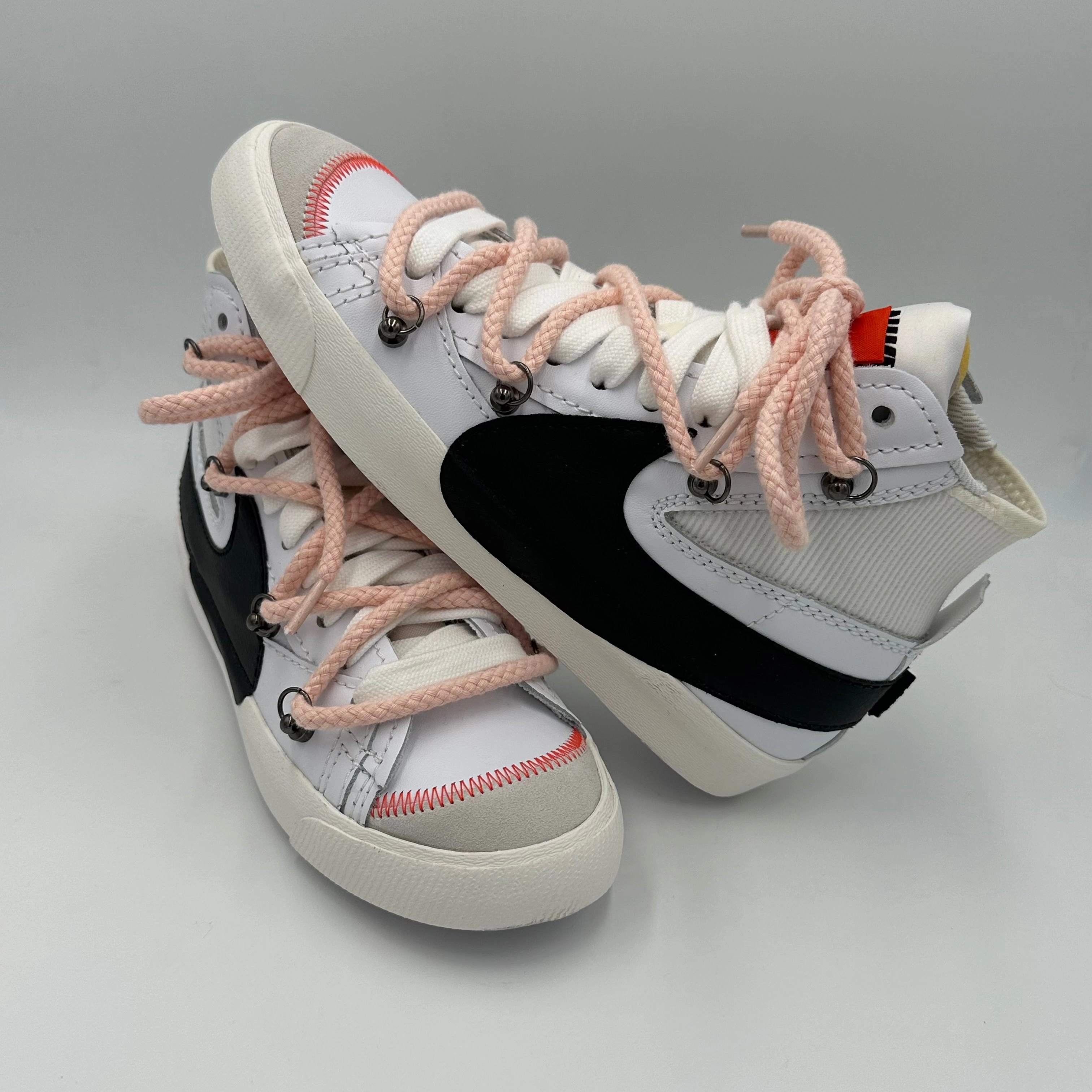 Nike Blazer Mid '77 Jumbo White Over Laces Rope Pink" Boost city shoes
