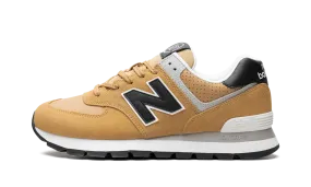 574 Rugged "Beige / Black" flat feet shoes