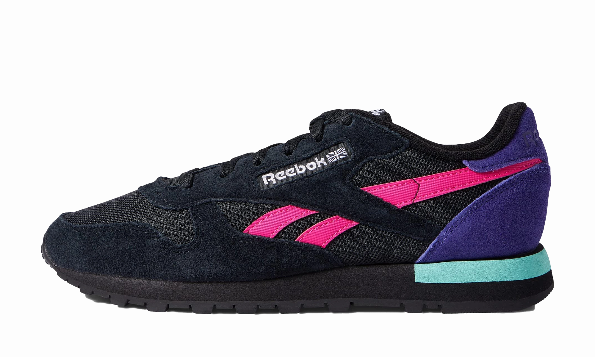 Classic Leather WMNS "Black" mid - top footwear thin sole shoes