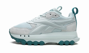 running shoes for amateur female runners plyometric training running shoes Cardi B Classic Leather WMNS "Whisper Blue"