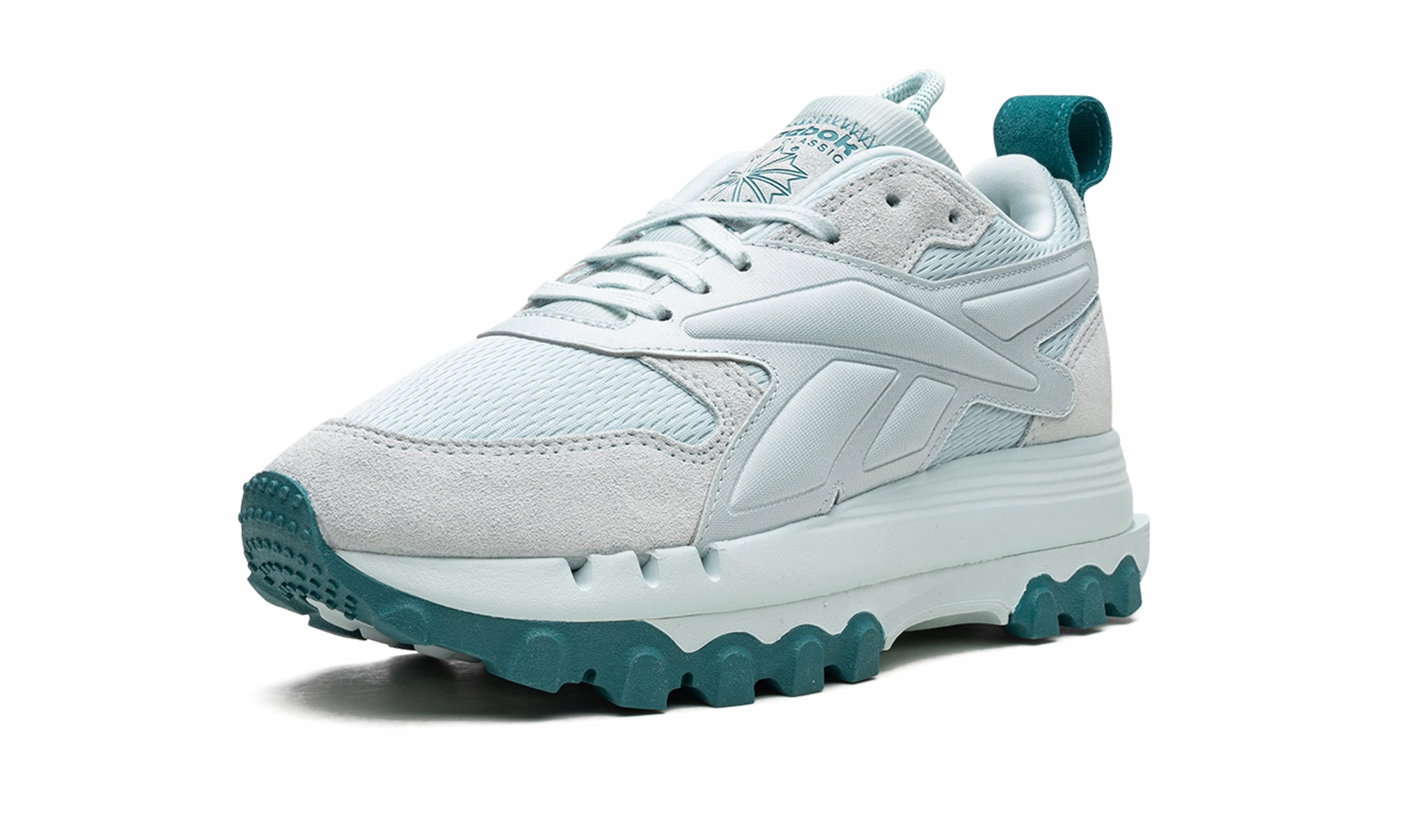 Leather Luxury senior exercise shoes Cardi B Classic Leather WMNS "Whisper Blue"