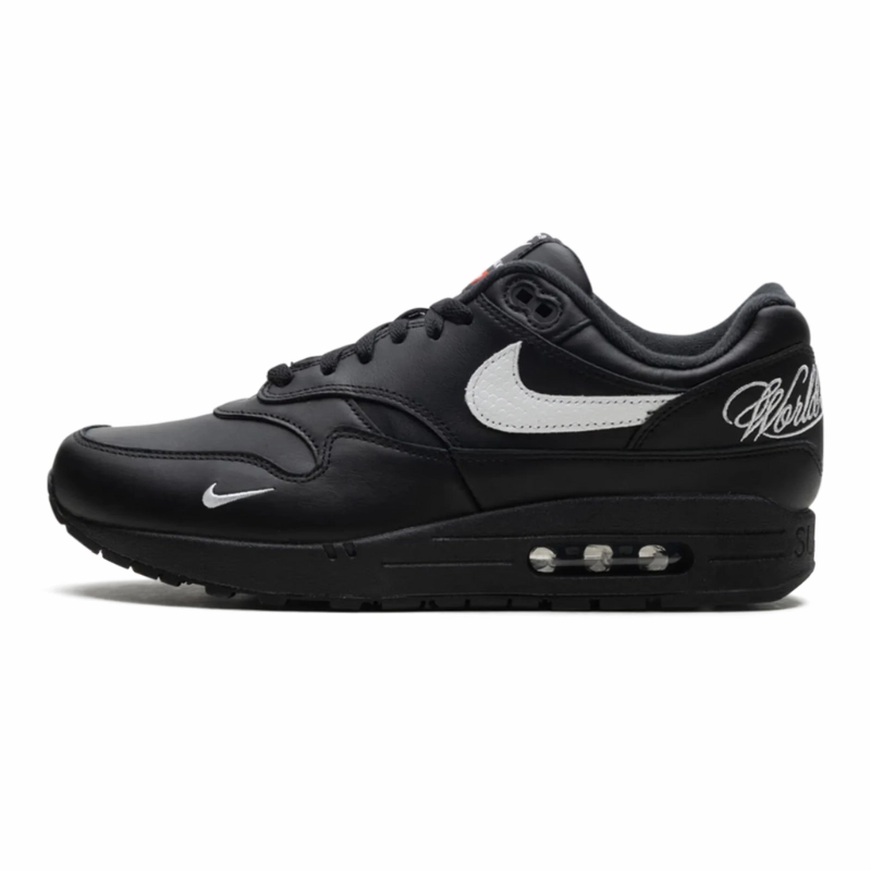 Nike Air Max 1 '87 SP Supreme Black White adults shoe care products