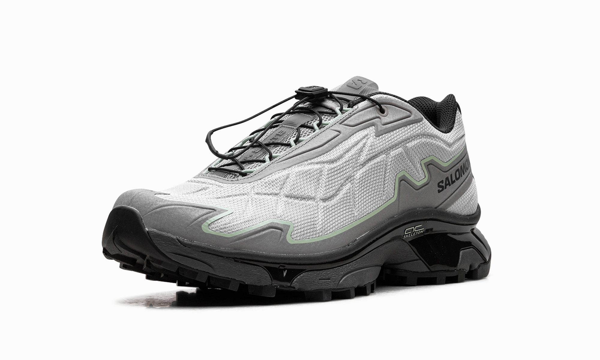 XT-Slate Advanced "Grey Green" soccer shoes Adaptive design