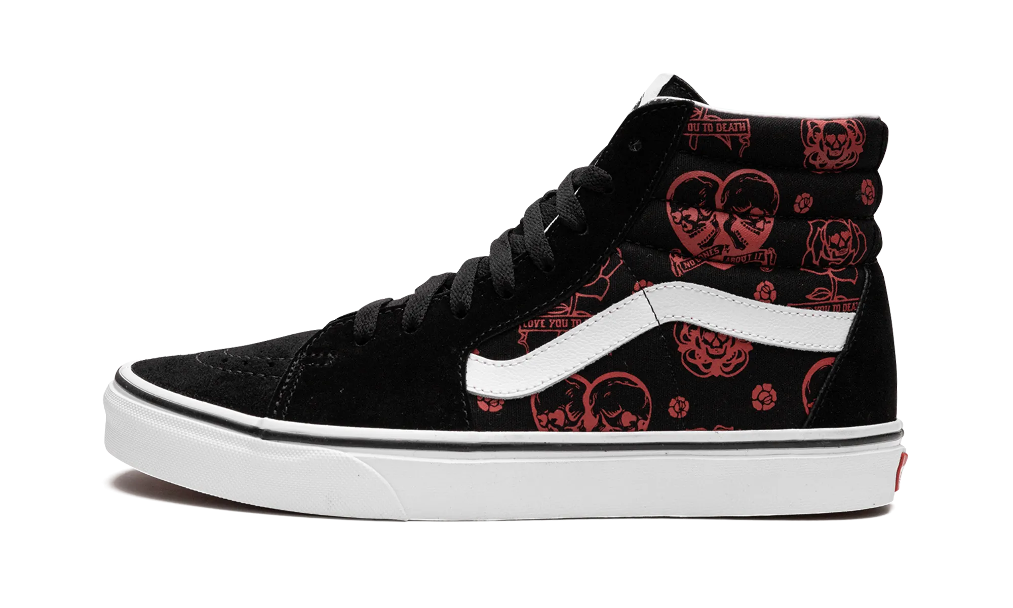 Classic Fit SK8 Hi "LOVE YOU TO DEATH"