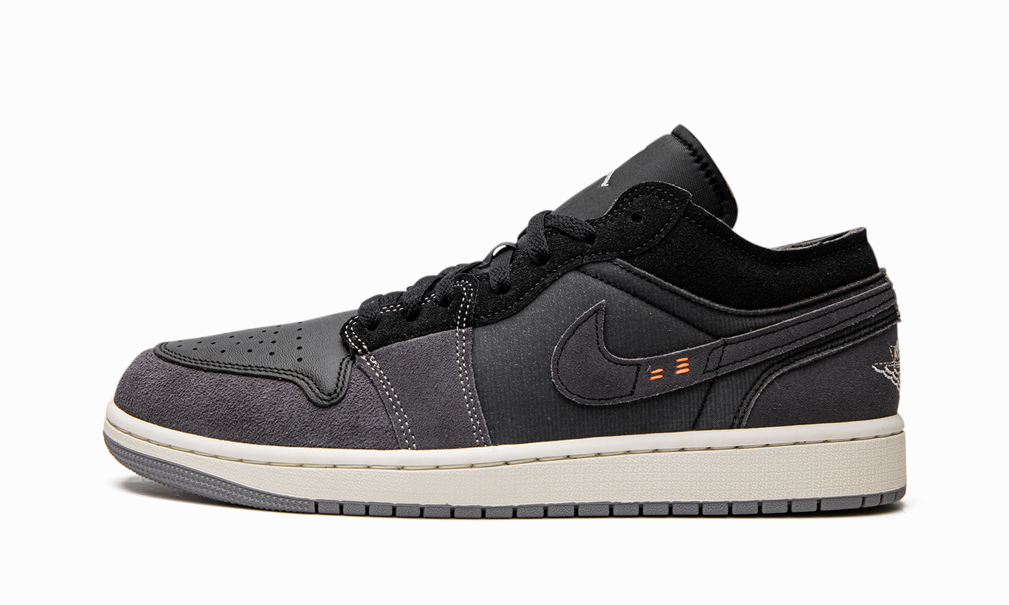 Air Jordan 1 Low SE Craft "Inside Out - Black" Effortless Ease