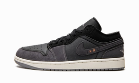 Air Jordan 1 Low SE Craft "Inside Out - Black" Total Fit Sophisticated traction