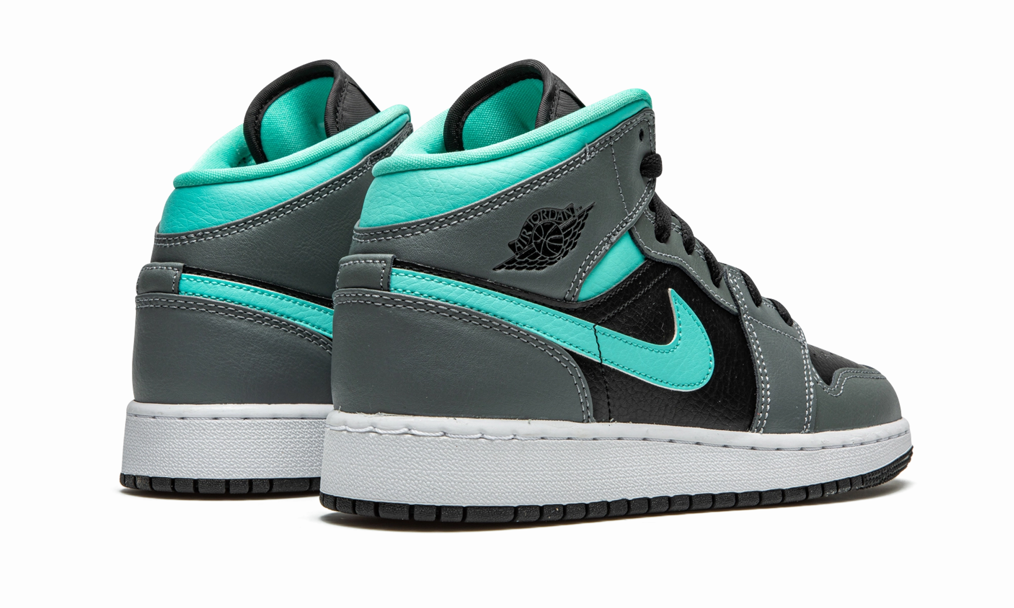 Cush Pad Outdoor Gear Air Jordan 1 Mid GS "Grey / Aqua"