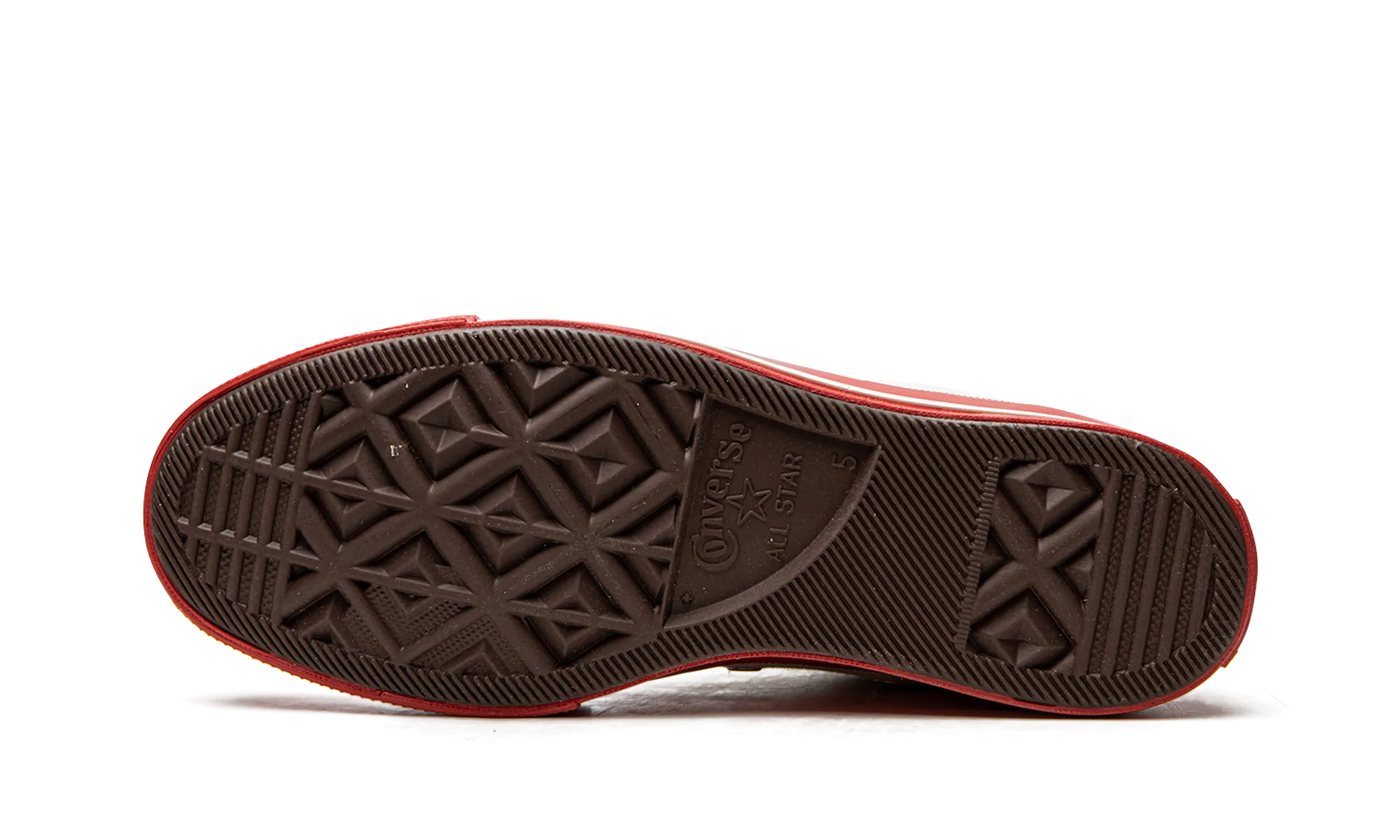 Chuck 70 High "CDG Play - Pristine Red" Fast Move Spin Hike