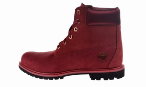 6" Waterproof WMNS "Burgundy" Hard Ground Rain Terrain