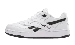 Boys Bb 4000 Ii "White/Black" solid colored shoes