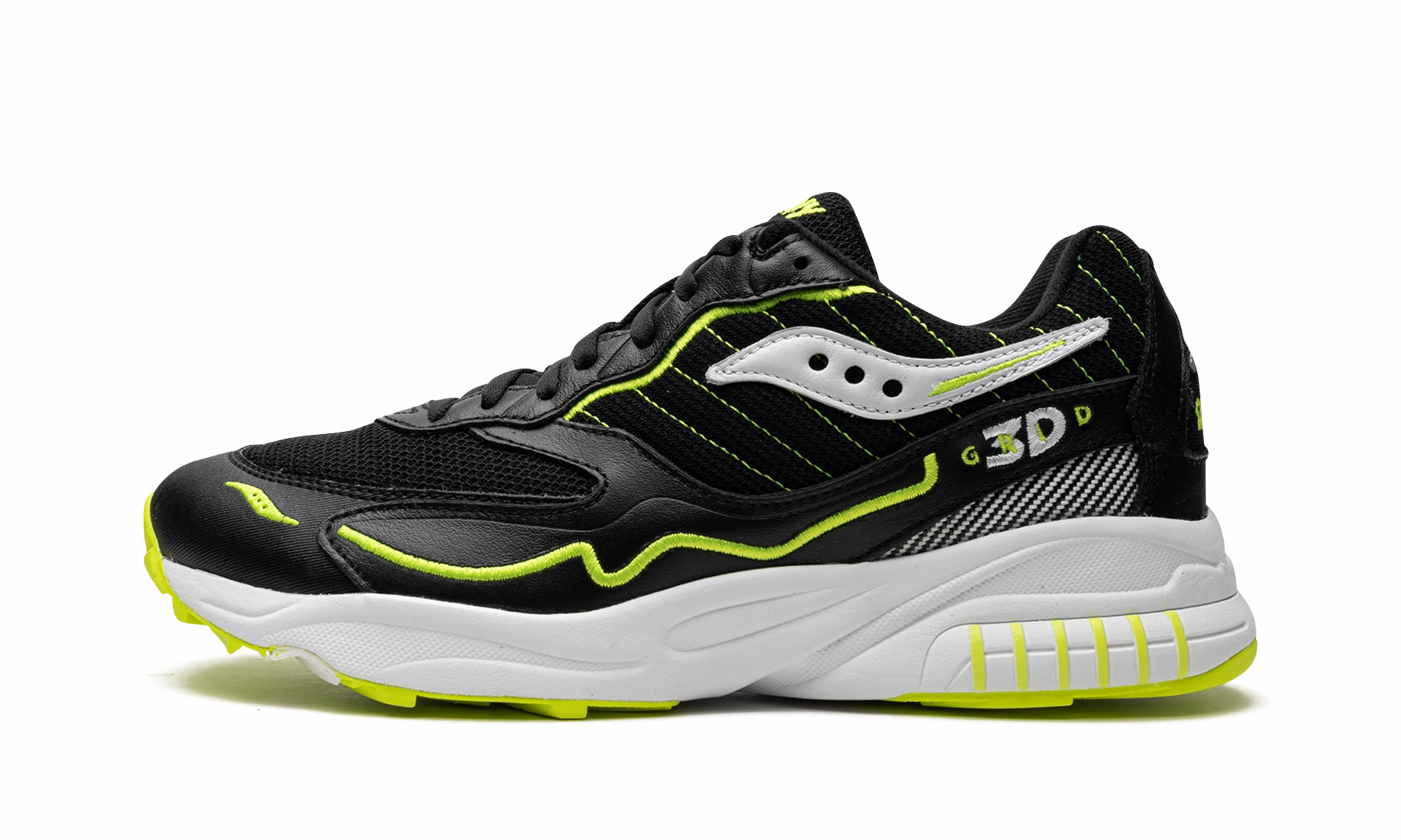 running for agility carbon - fiber - plate 3D Grid Hurricane "Acid Yellow"