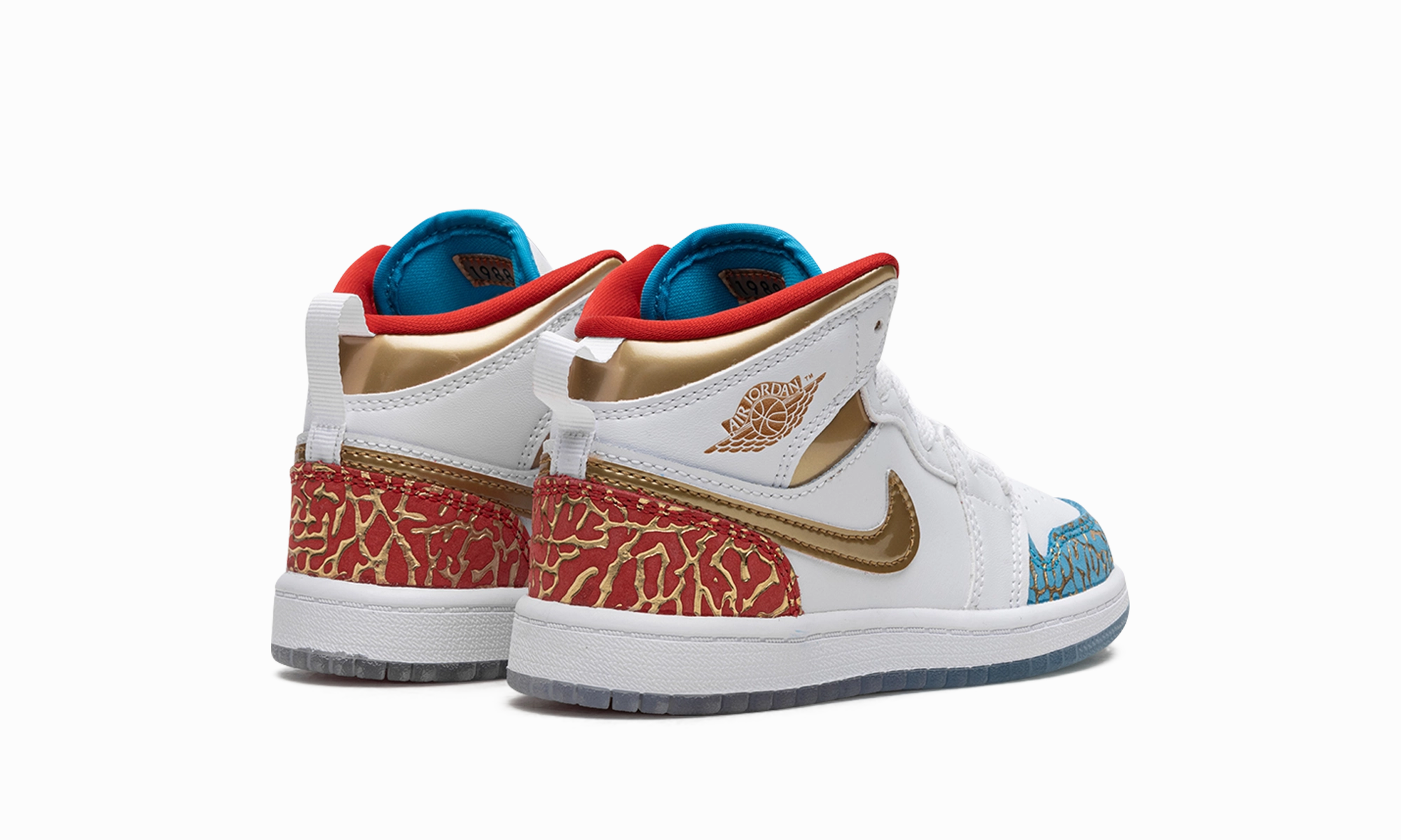 Air Jordan 1 Mid PS "UNC to CHI" Step Smart Move Smooth