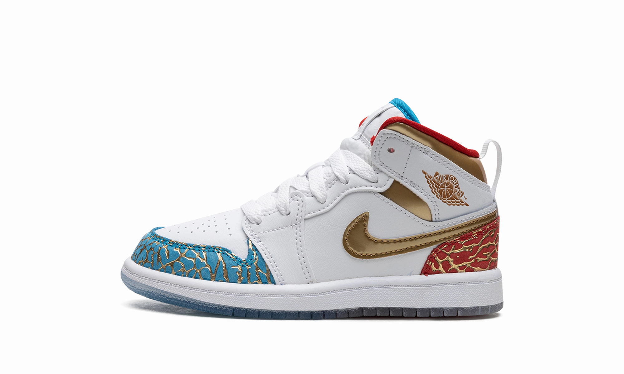 Stretch Fabric Air Jordan 1 Mid PS "UNC to CHI"