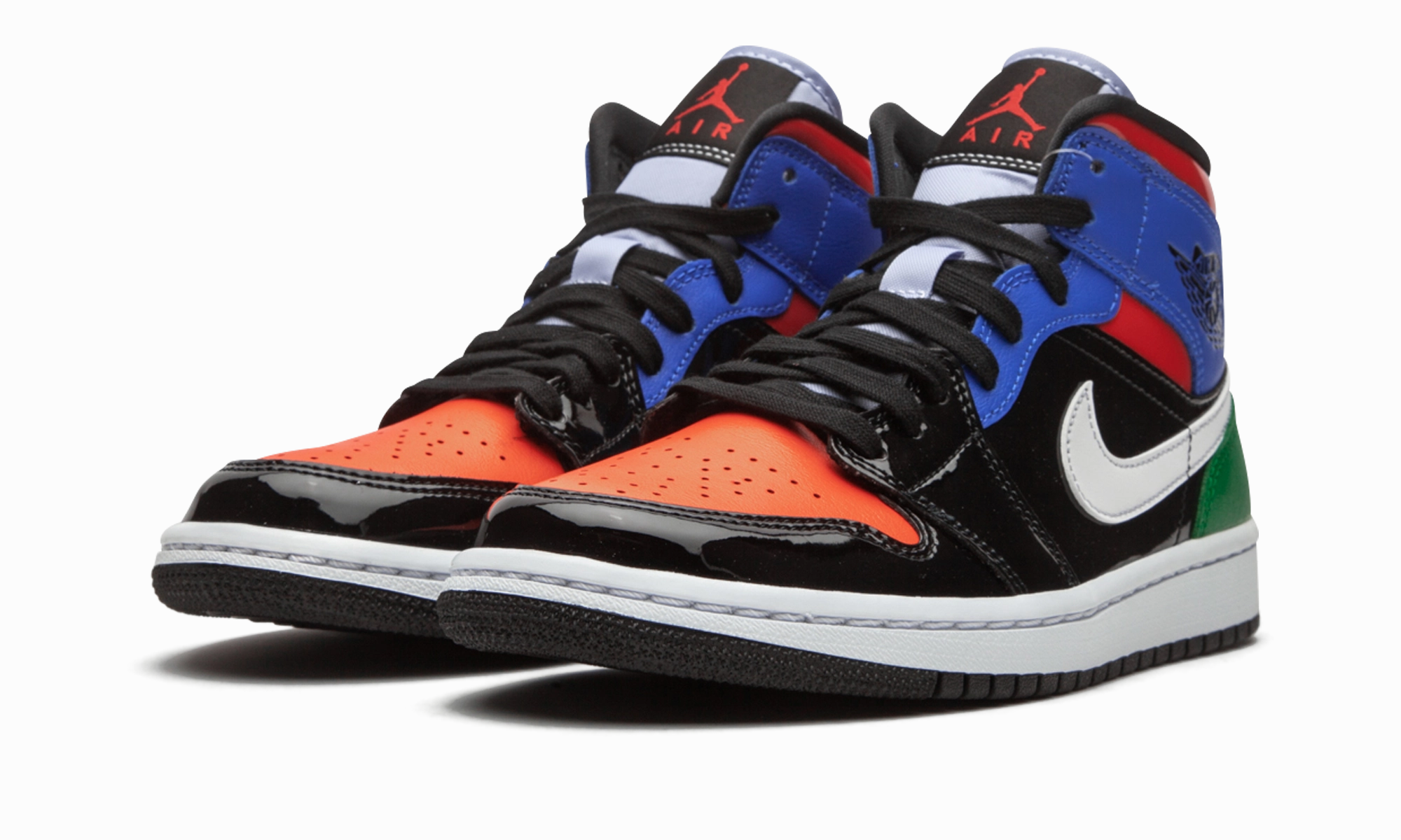 Speed Fit Street Chic AIR JORDAN 1 MID SE WMNS "Multicolor Patent"