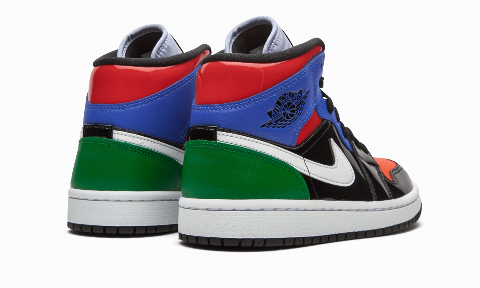Stylish grip AIR JORDAN 1 MID SE WMNS "Multicolor Patent"