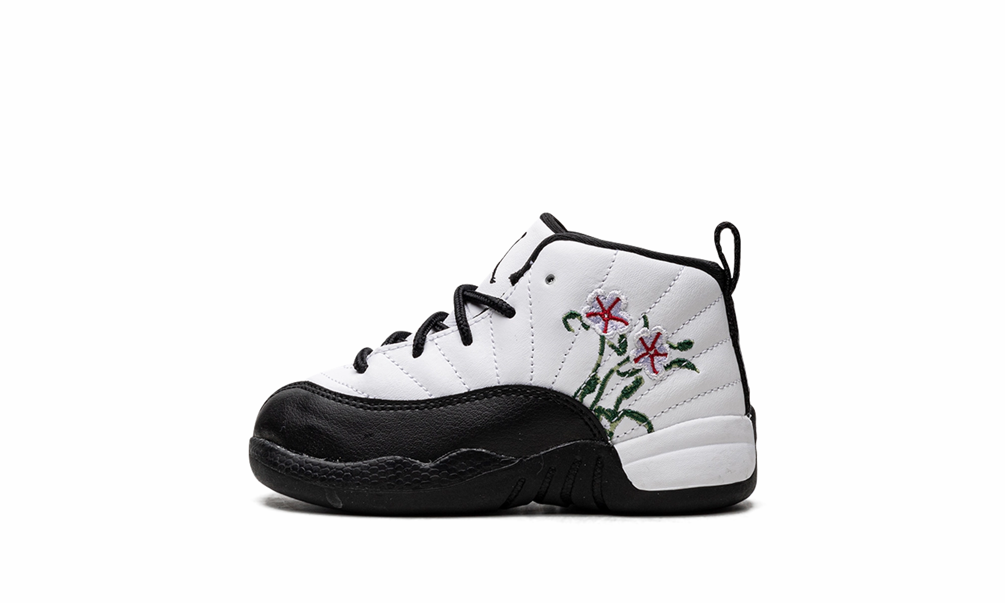 Air Jordan 12 TD "Floral TD" running on the treadmill