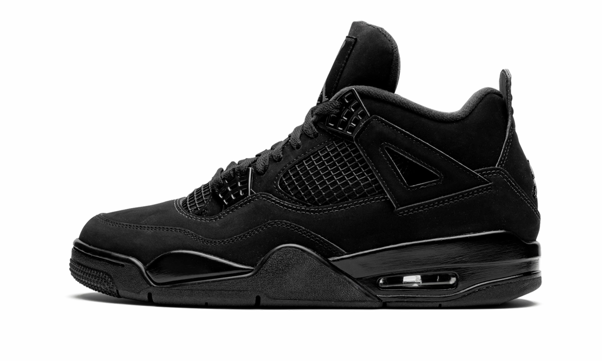Casual Ease Supportive Heel Air Jordan 4 Retro "Black Cat 2020"