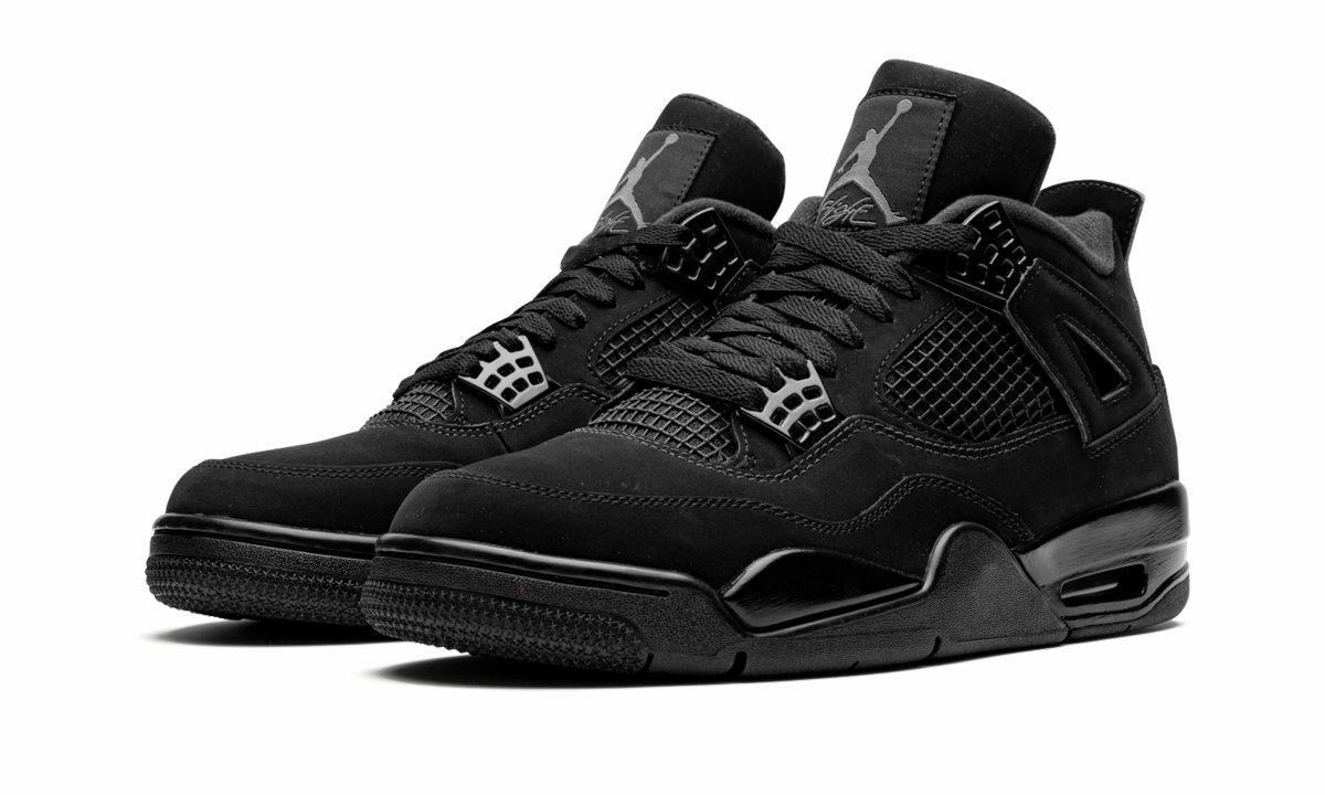 Air Jordan 4 Retro "Black Cat 2020" All-Weather Performance Quick Transition