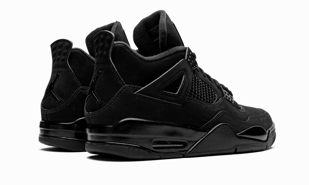 Motion control Cushioned ride Air Jordan 4 Retro "Black Cat 2020"
