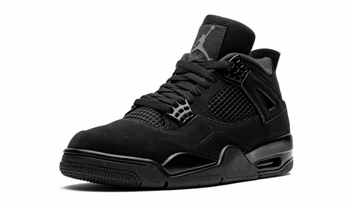 Athletic Aesthetic Clean Style Air Jordan 4 Retro "Black Cat 2020"