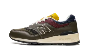 997 "Aime Leon Dore - Dark Moss Angora" multipurpose - shoes Stretch Fabric