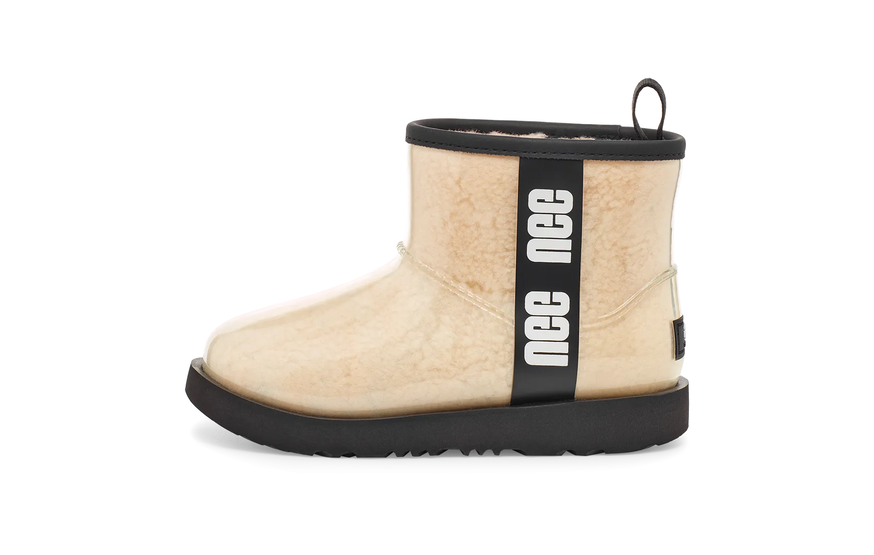 UGG Classic Clear Mini II Boot Natural Black (Kids) Foot Care
