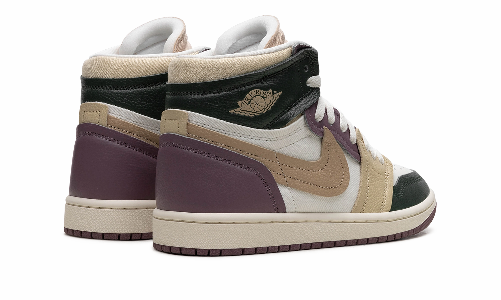 Comfort sole Motion Friendly AIR JORDAN 1 HIGH MM WMNS "Galactic Jade"