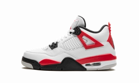 Air Jordan 4 GS "Red Cement" Clean Finish