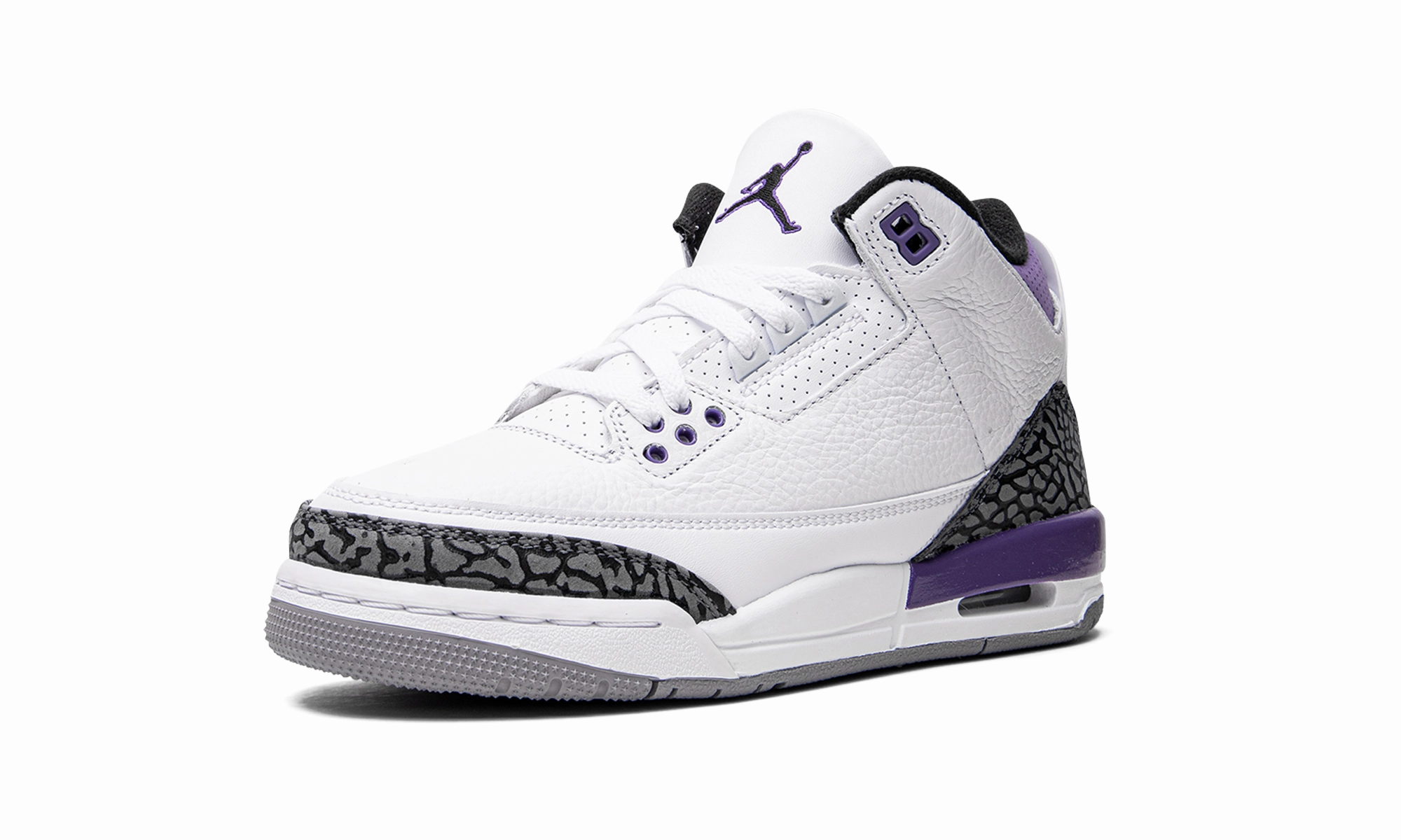 Athletic Look Sustainable Design Air Jordan 3 Retro GS "Dark Iris"