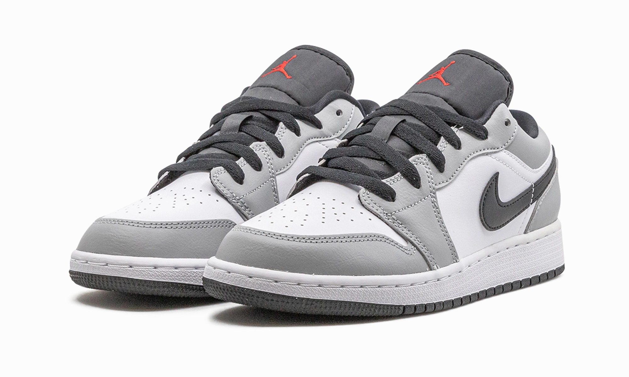 Unbeatable Traction Air Jordan 1 Low GS "Light Smoke Grey"