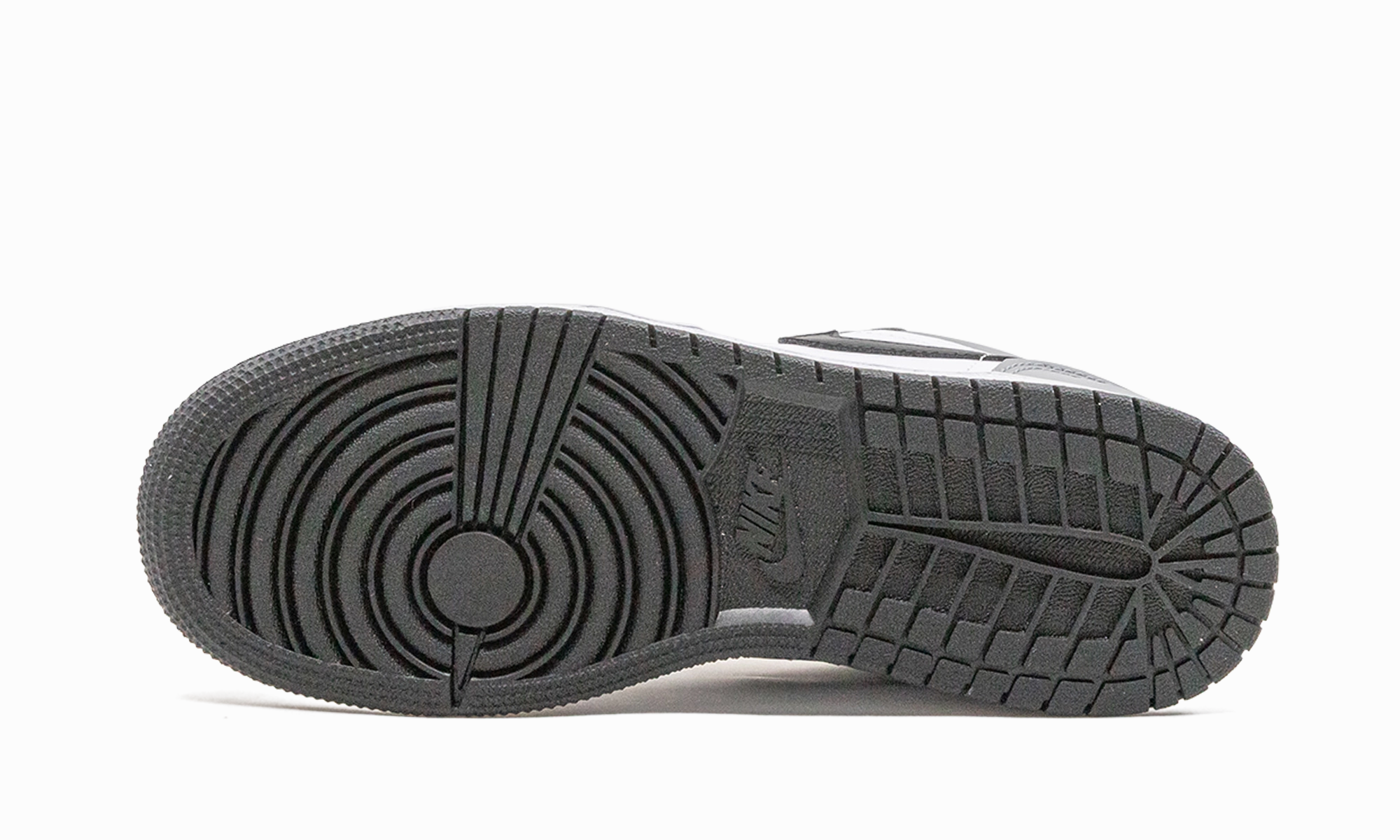 Air Jordan 1 Low GS "Light Smoke Grey" Athletic Look Rubber Sole