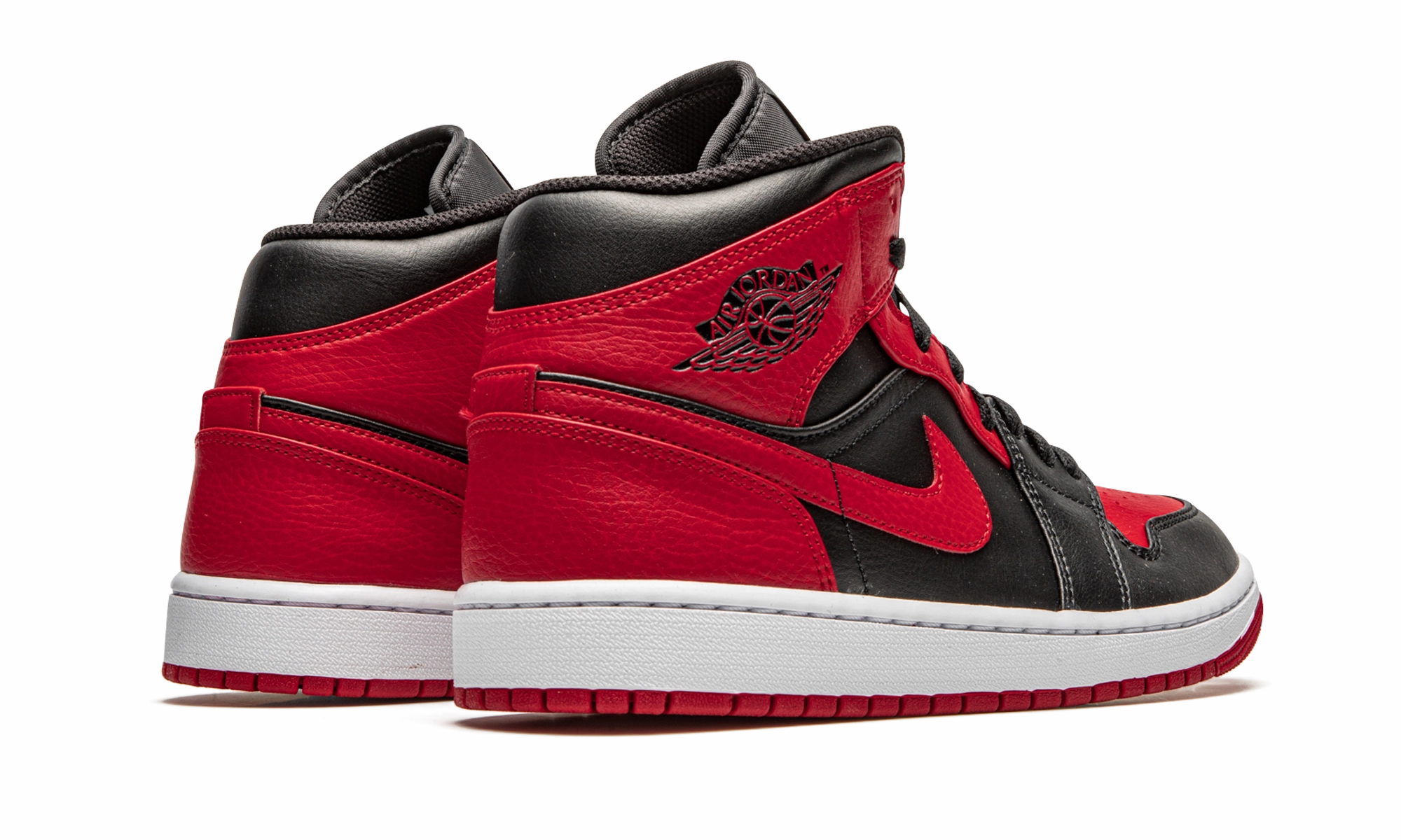 Premium Sole Air Jordan 1 Mid "Banned 2020"