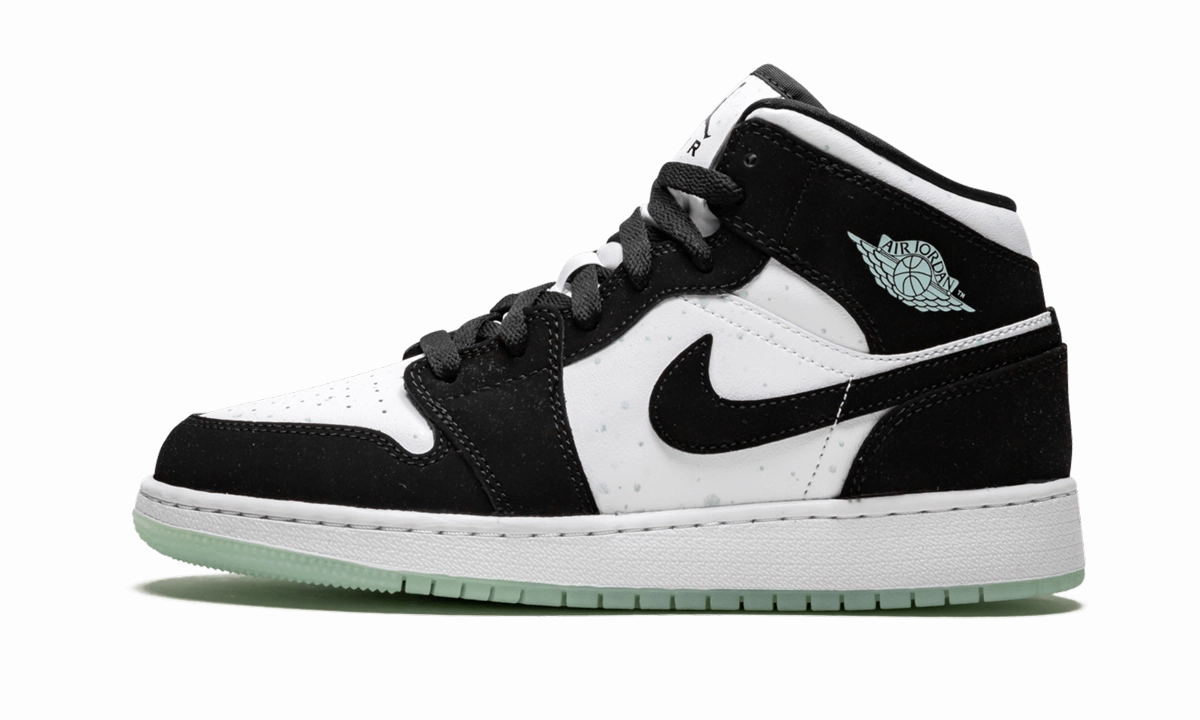 day use Air Jordan 1 MID SE GS "TEAL TINT"