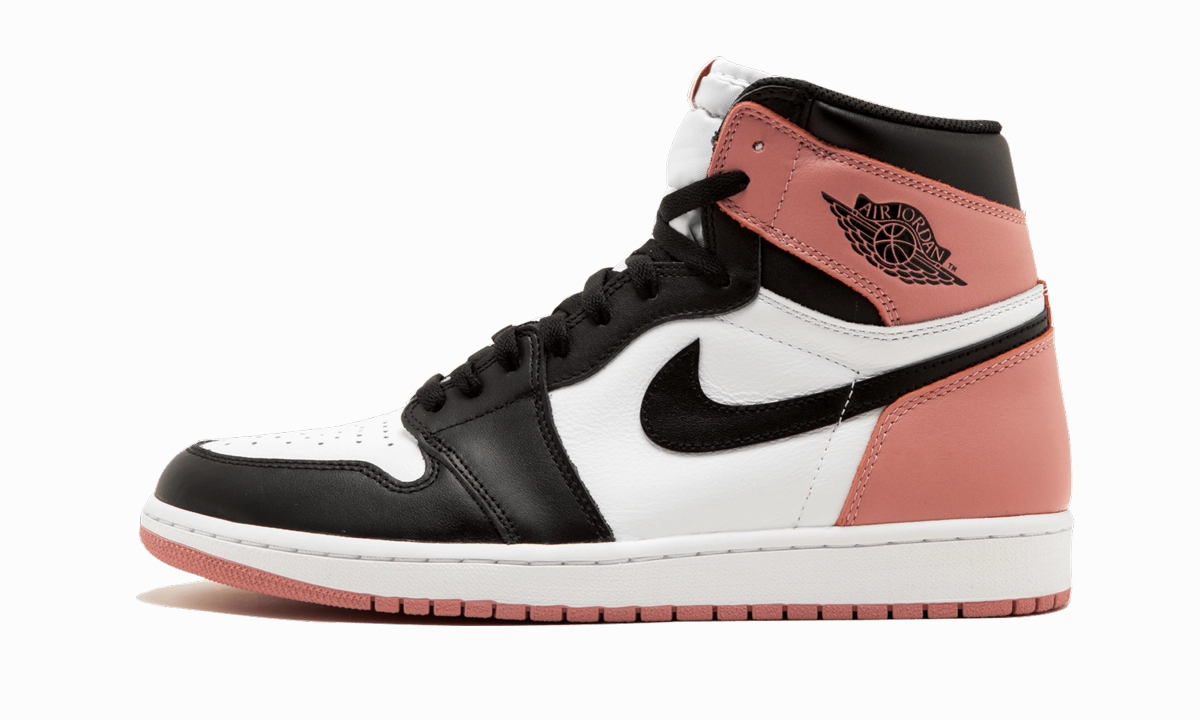 Durable Comfort Bold flair Air Jordan 1 Retro High OG NRG "RUST PINK"