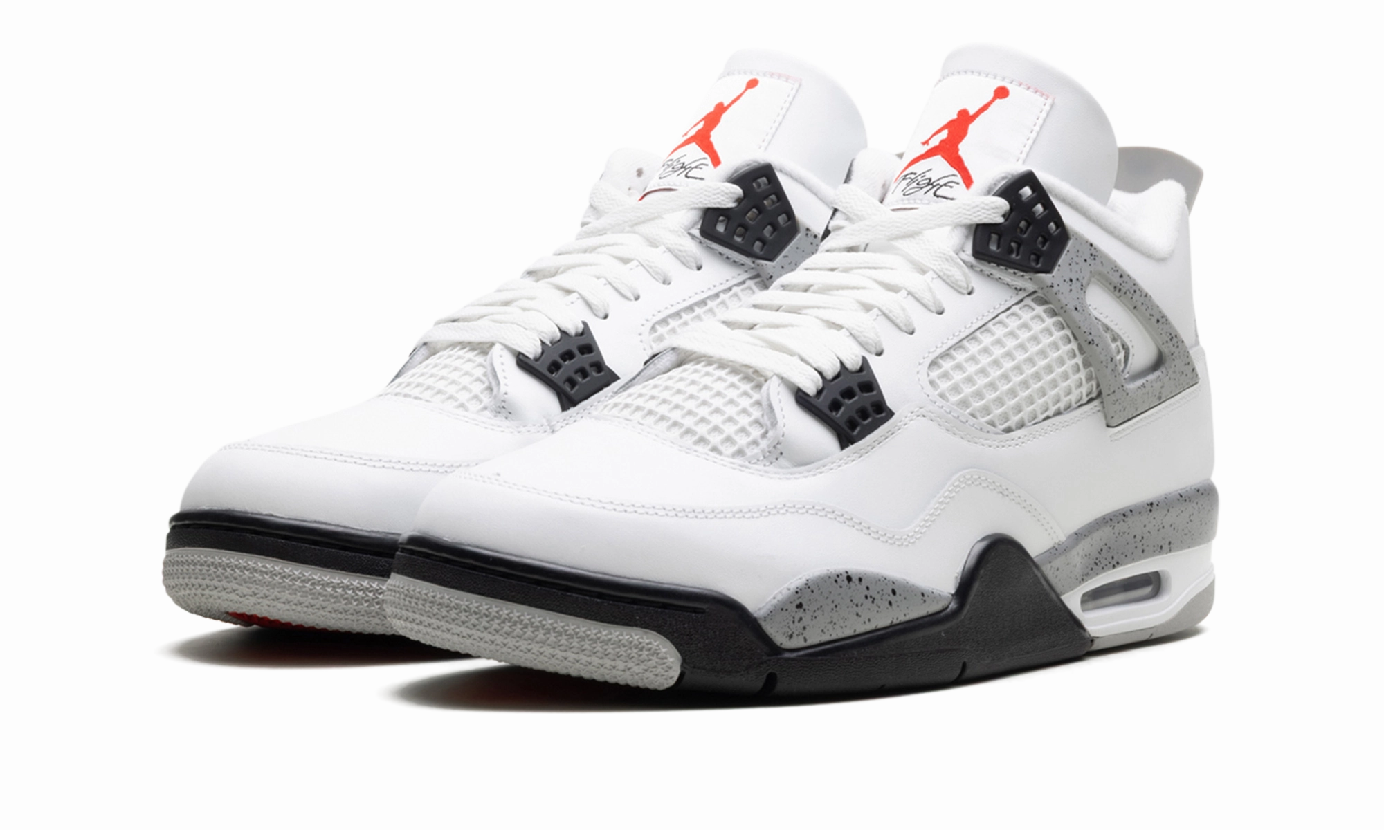 Air Jordan 4 OG "White Cement (2025)" Adjustable Design
