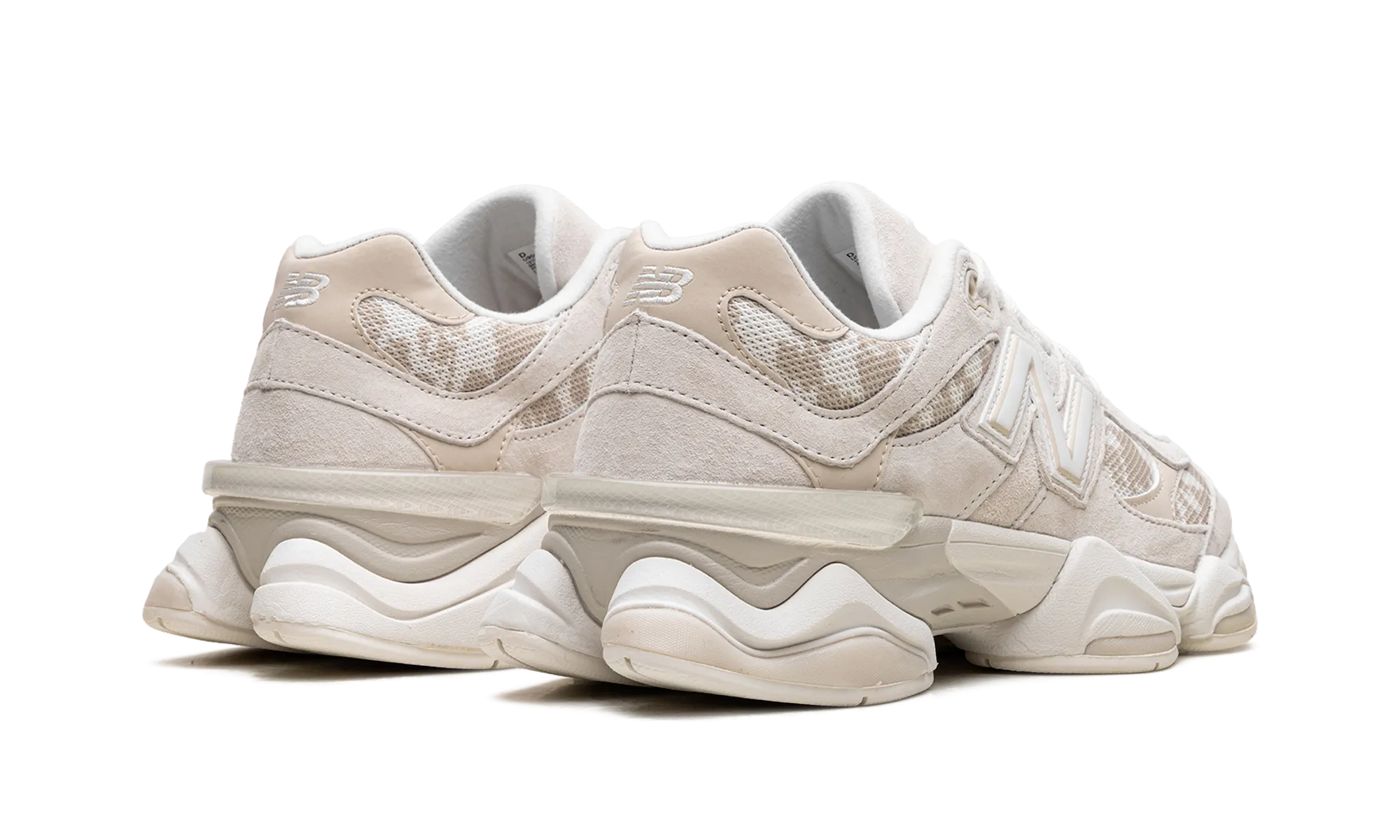 9060 "Cream Leopard" cold weather running shoes race day shoes