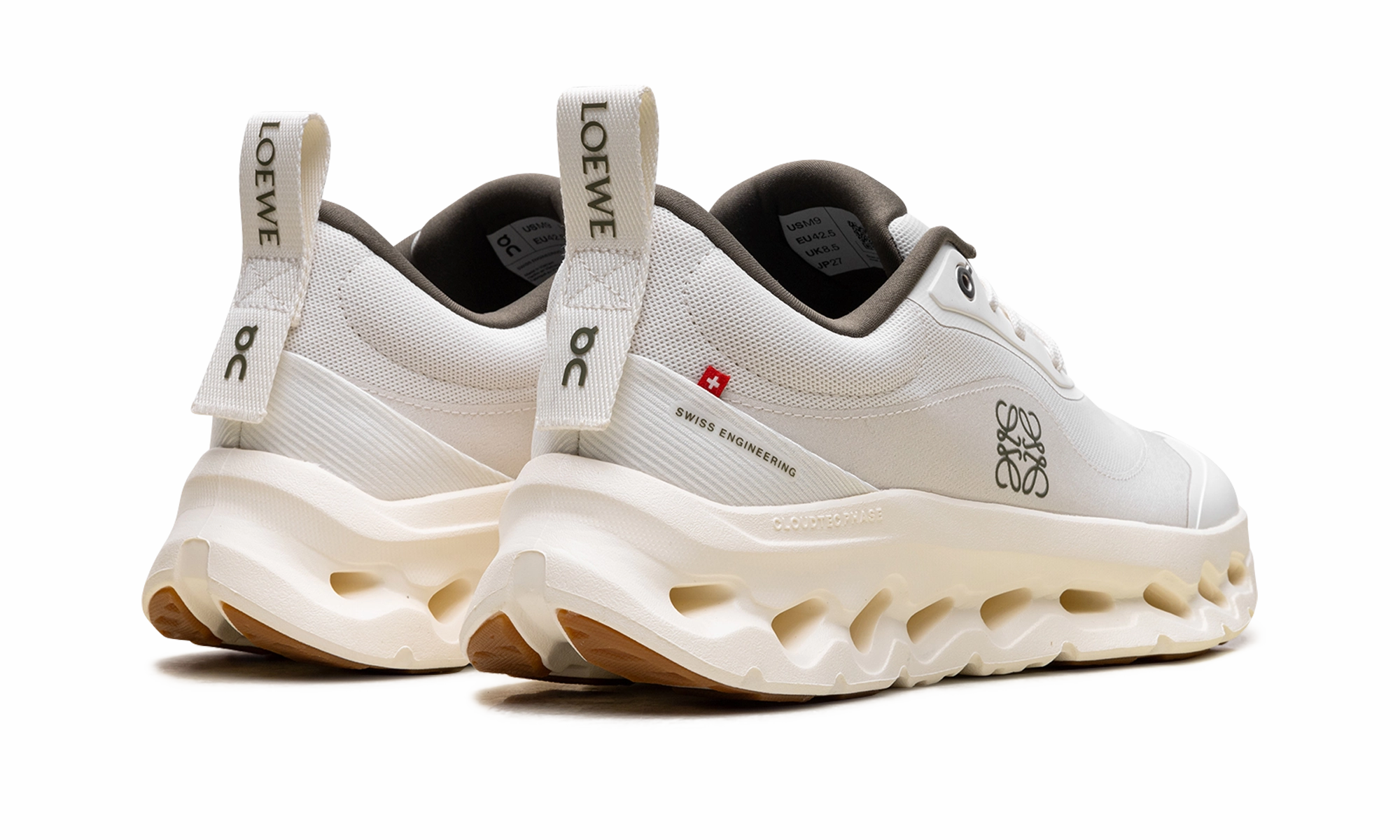 narrow - fit running shoes stability - focused running shoes Cloudtilt 2 "LOEWE White Khaki"