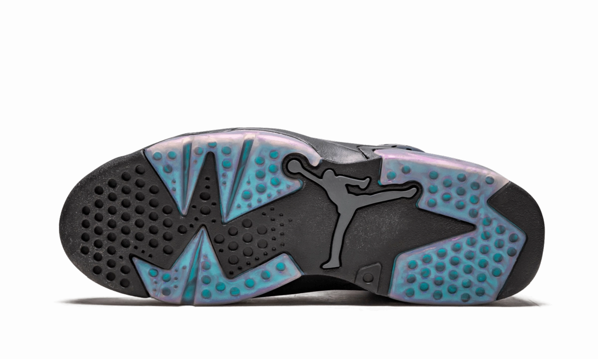 cushioning system Air Jordan 6 Retro AS "All Star Game / Chameleon"