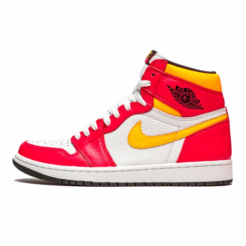 On Foot Air Jordan 1 Retro High OG Light Fusion Red