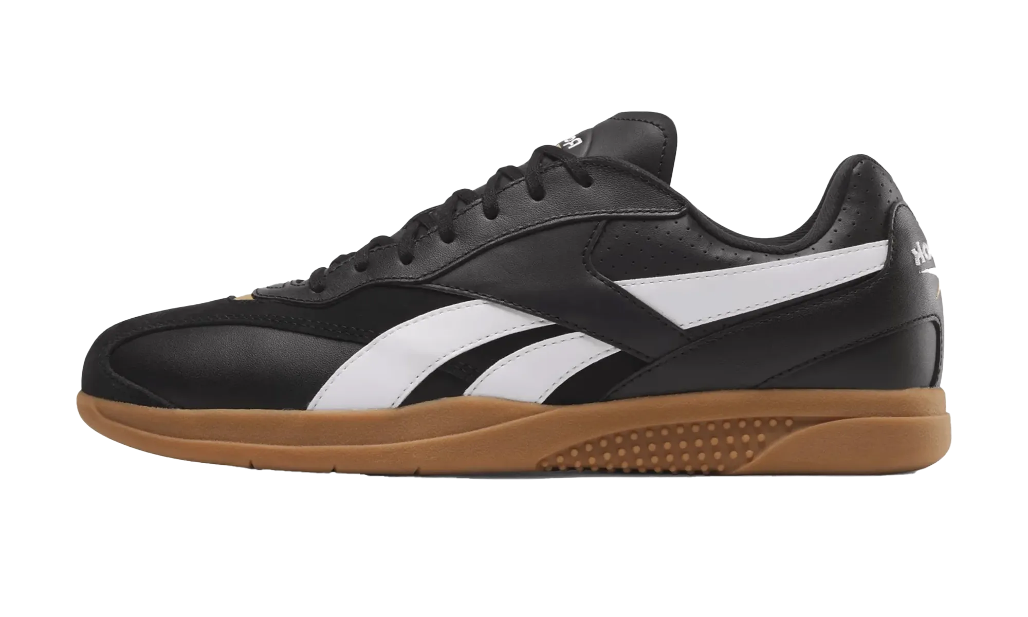 Leather Quality Hammer Street "Black/White"