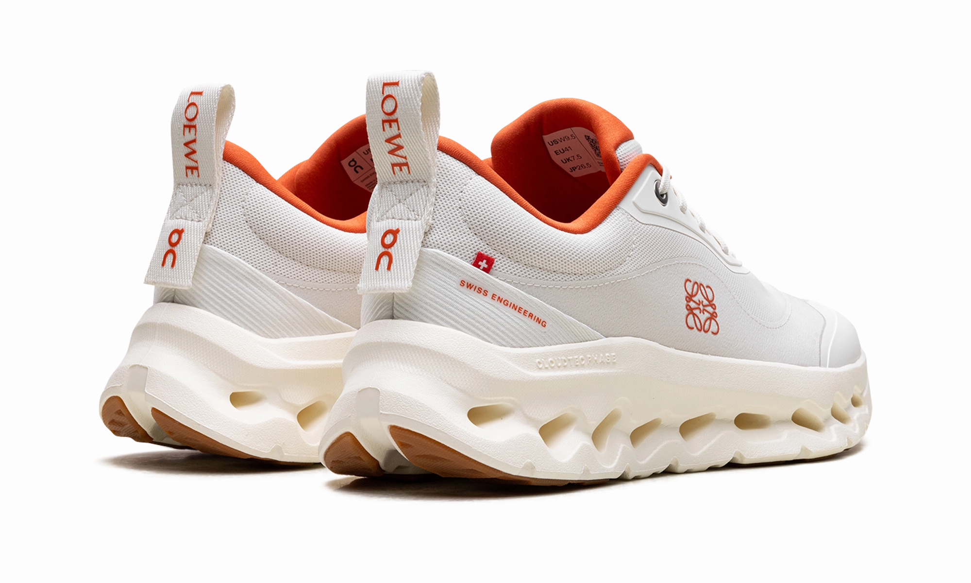 efficient workout hip - hop dance shoes Cloudtilt 2 WMNS "LOEWE White Orange"